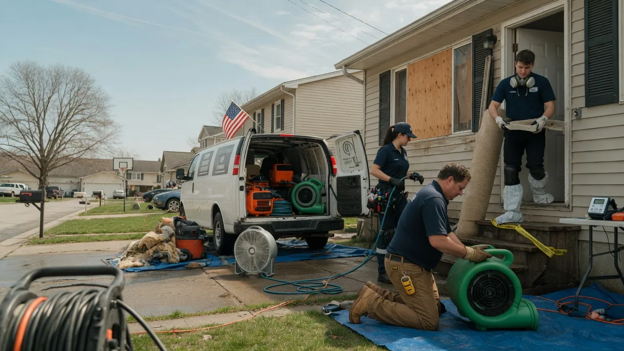 Water Damage Restoration in Lisbon, ND near me